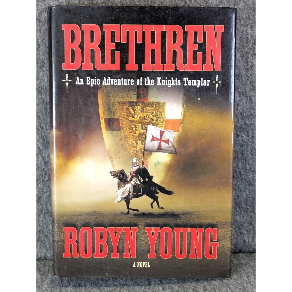 Brethren Robyn Young 2006 Hardcover Knights Templar Historical Fiction DJ